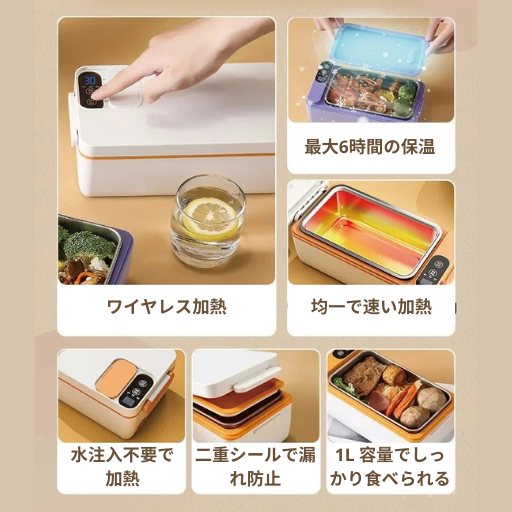 LunchBox™ USB充電 弁当箱