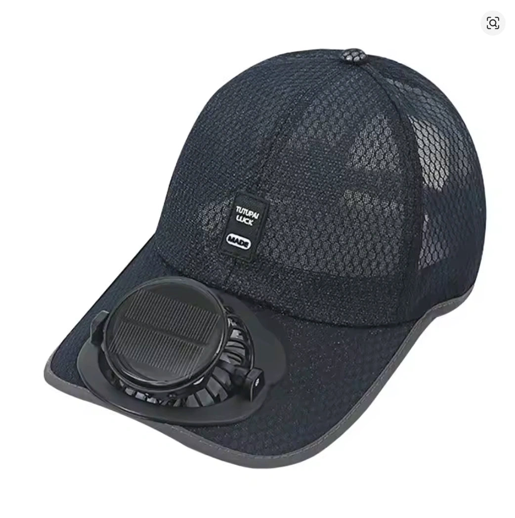 BreezeCap™ USB充電式涼風帽子