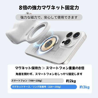 スマートフォン用 マグネットグリップ【リモコン付き】