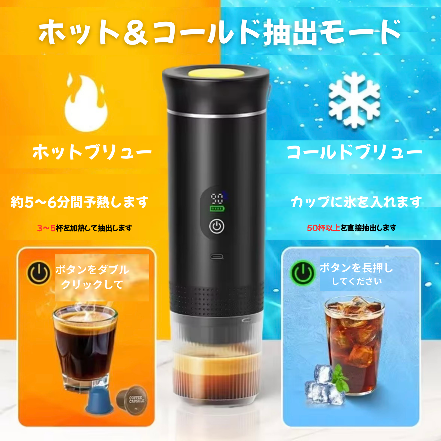 【本日終了！NO.1位 獲得】Marupachi Caffè™ ひと押しでバリスタの味