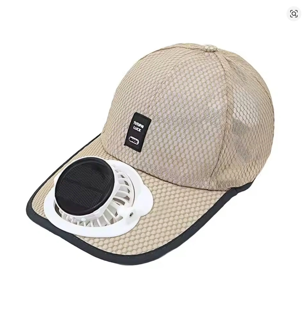 BreezeCap™ USB充電式涼風帽子