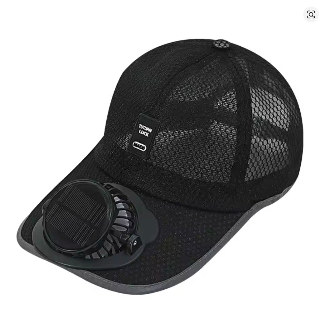BreezeCap™ USB充電式涼風帽子
