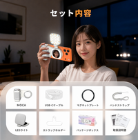 ProShot LEDライト付き