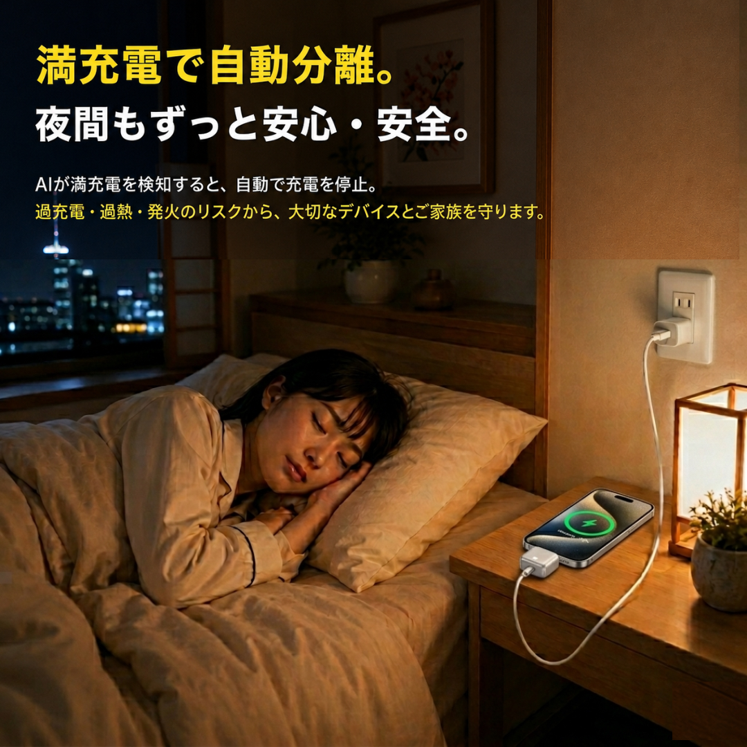 SafeCharge™ 発火リスク軽減