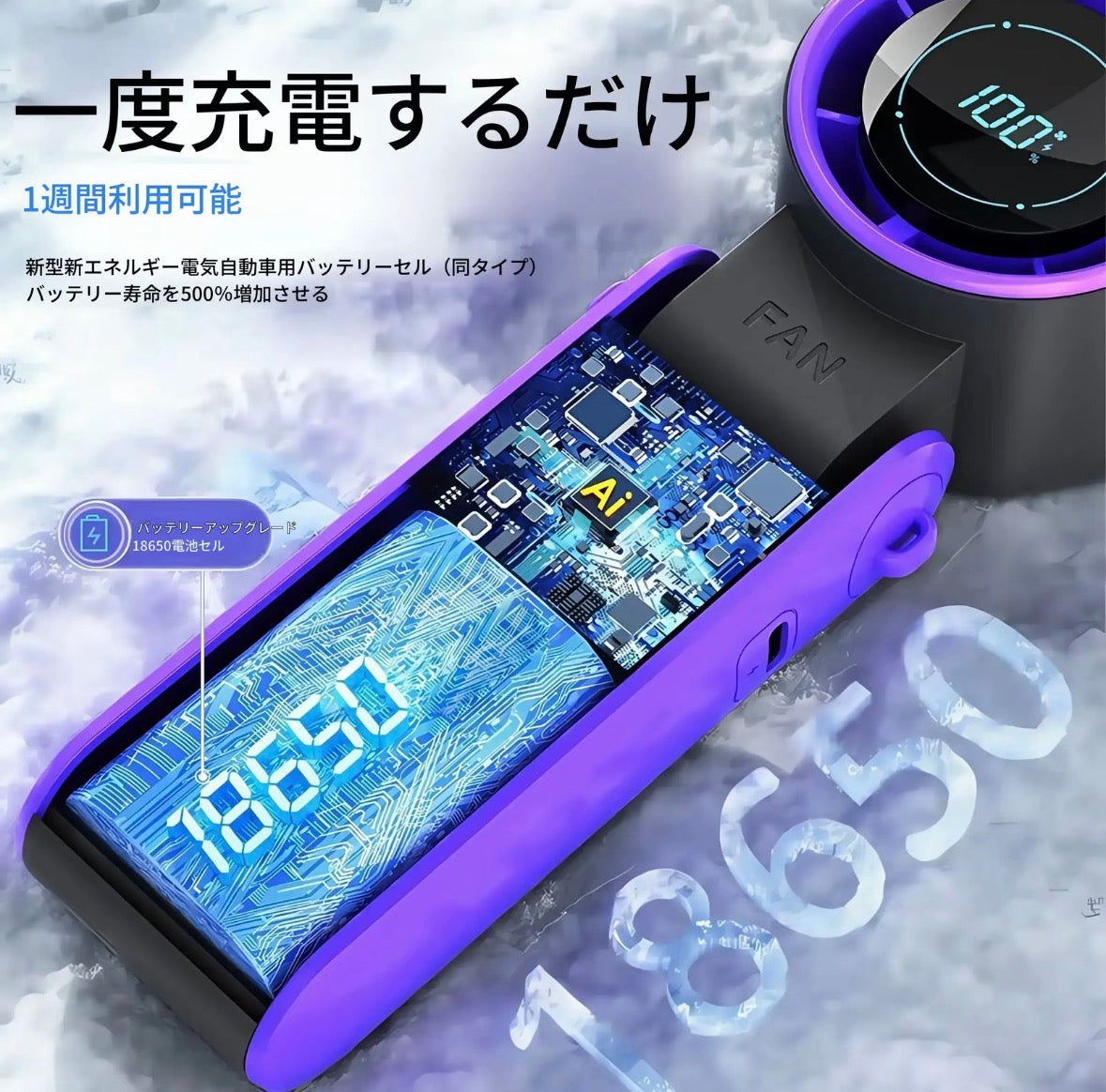 ❄️ Yukifan™   ハンディファン Pro