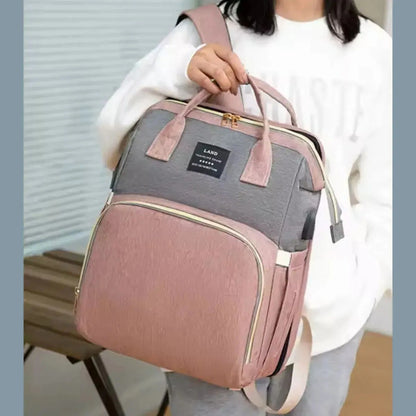 外出先でも、すぐおむつ替え。