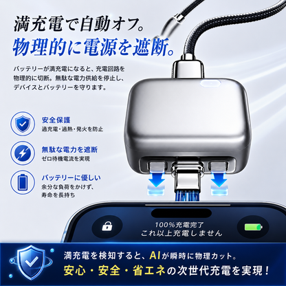 SafeCharge™ 発火リスク軽減